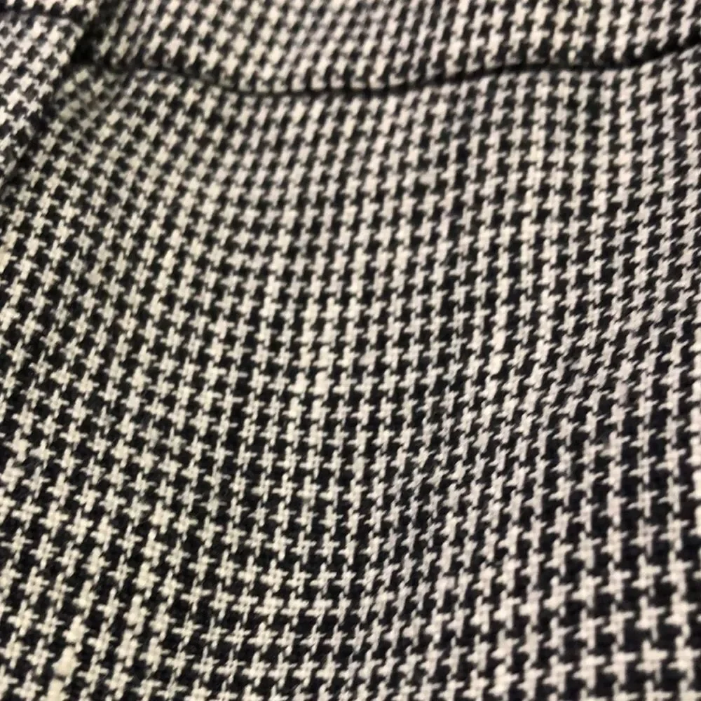 Reformation 100% Linen Wide Leg checkered Pants size 6
